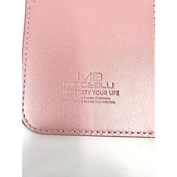 Modeblu Classic Diary Case for the Apple iPhone 14 Pro (6.1-inch) in Pink NEW - Picture 12 of 12
